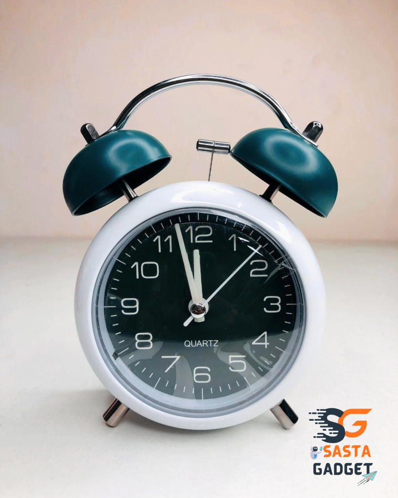 Classic Vintage Double bell clock