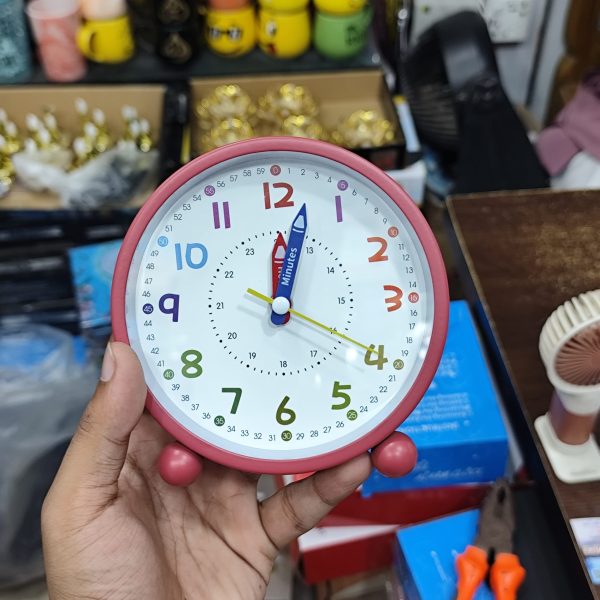Kids' colorful alarm clock