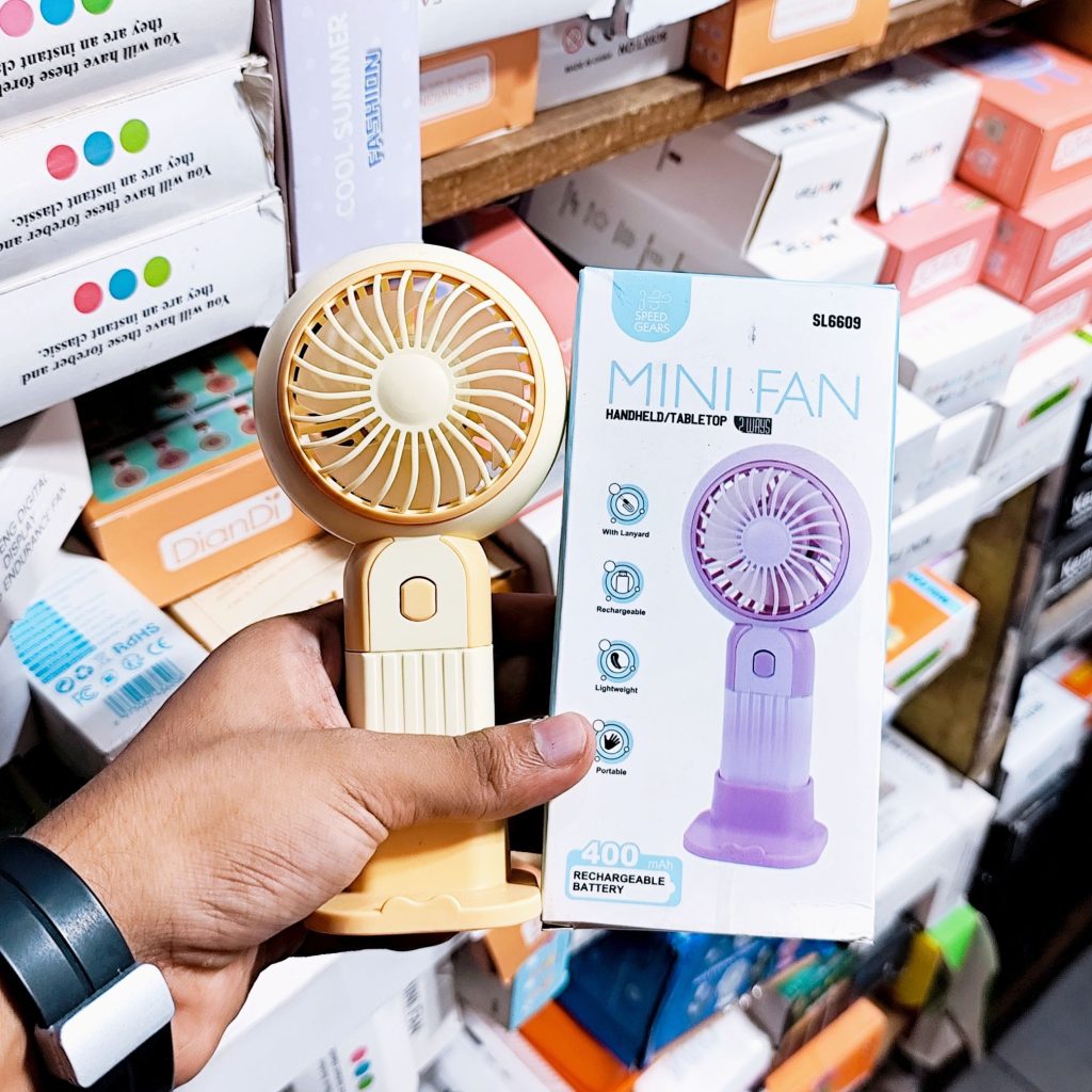 SL6609 Mini Rechargeable Fan