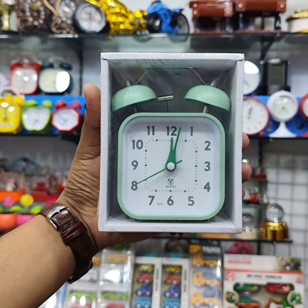 Classic Twin Bell Metal Alarm Clock